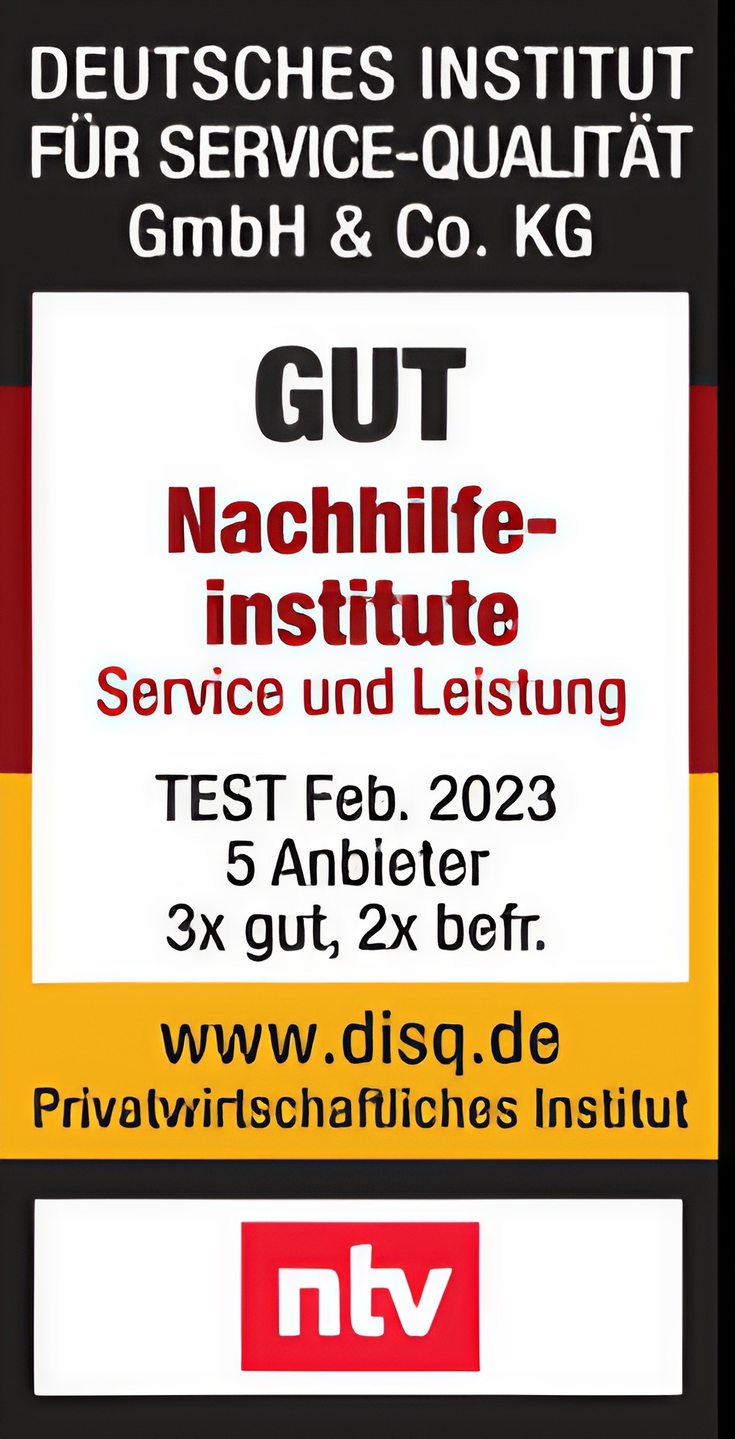 Auszeichnung GUT